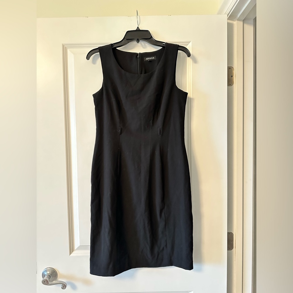 Woman’s Black Suit Dress